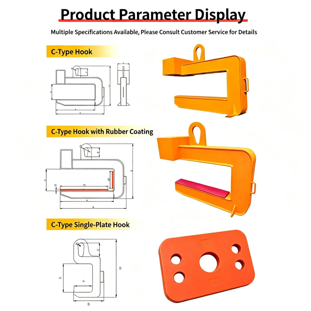 c-type-steel-coil-lifter-specially-designed-for-steel-mill-coils-01-c-type-hook-types-and-drawings