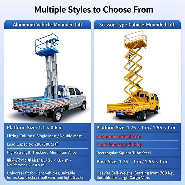 Vehicle-mounted lifting platform