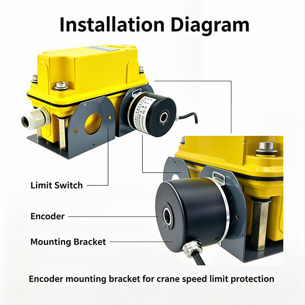 shaft-mounted electronic overspeed switch