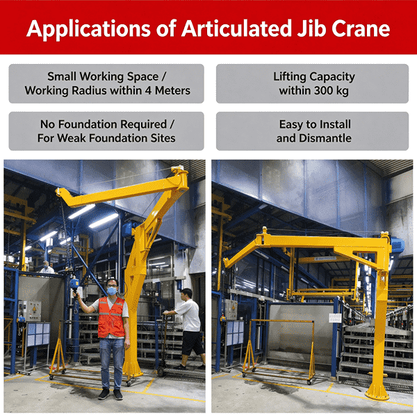 Mobile jib crane